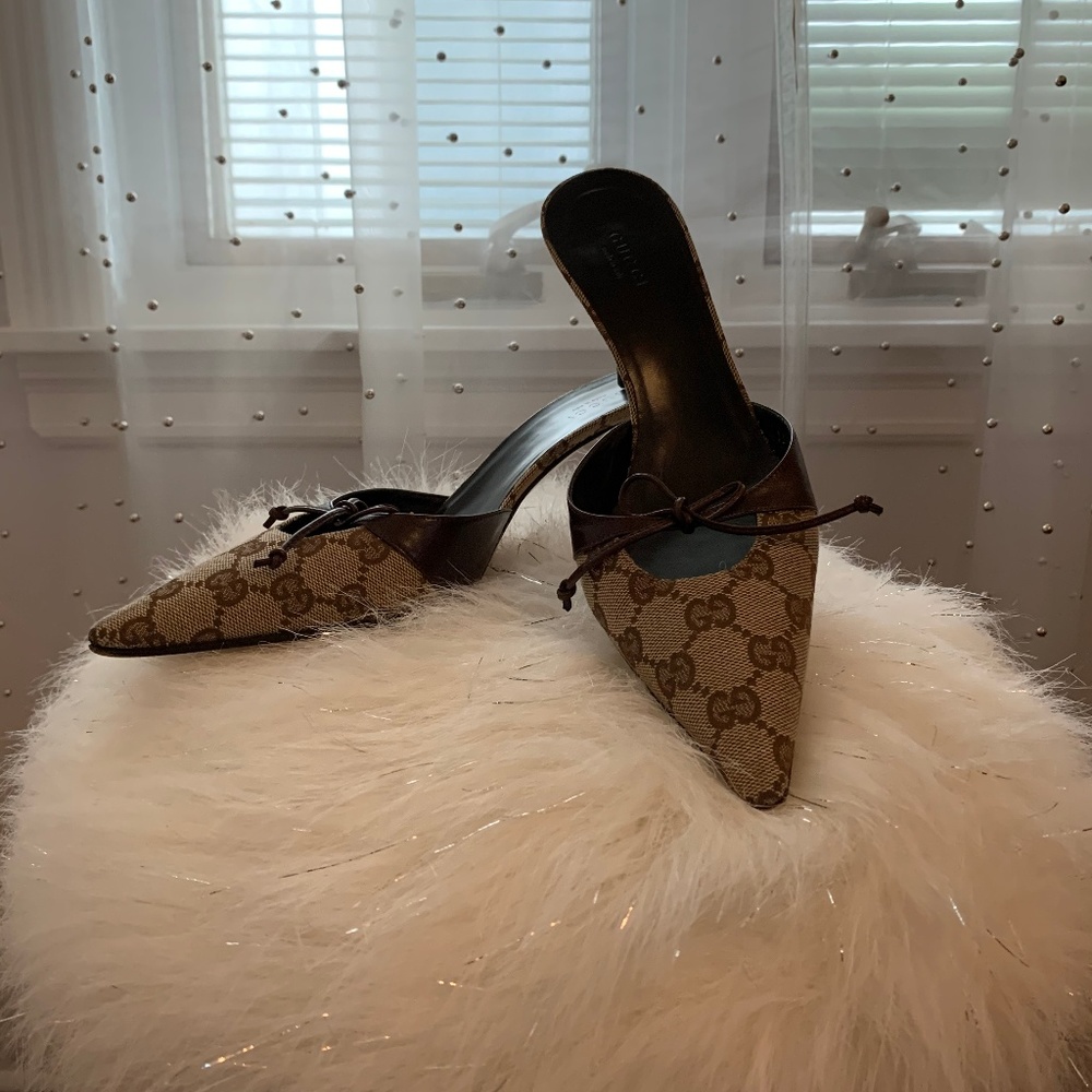 Gucci High Heel Mules